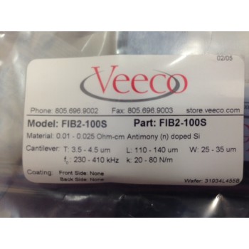 Veeco FIB2-100S High Aspect Ratio Automated AFM Probes